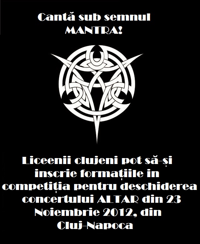 Altar: Canta sub semnul Mantra